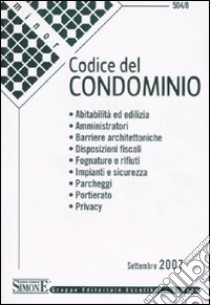 Codice del condominio libro