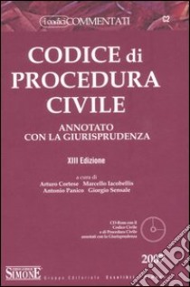 Codice di procedura civile. Annotato con la giurisprudenza. Con CD-ROM libro