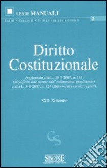 Diritto costituzionale libro