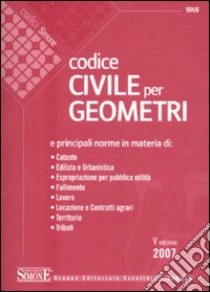 Codice civile per geometri libro