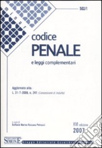 Codice penale. Leggi complementari libro di Marino R. (cur.); Petrucci R. (cur.)