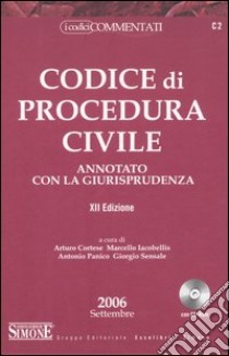 Codice di procedura civile. Annotato con la giurisprudenza. Con CD-ROM libro