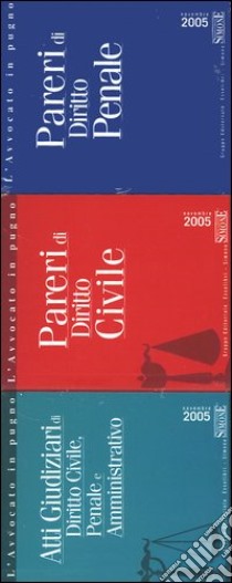 Atti giudiziari di diritto civile, penale e amministrativo-Pareri di diritto civile-Pareri di diritto penale libro