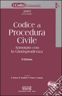 Codice di procedura civile. Annotato con la giurisprudenza. Con CD-ROM libro