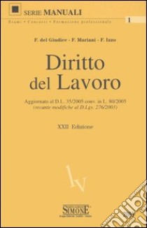 Diritto del lavoro libro