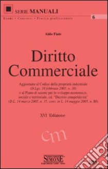 Diritto commerciale libro di Fiale Aldo