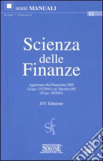 Scienza delle finanze libro