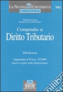 Compendio di diritto tributario libro