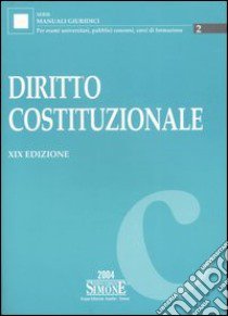 Diritto costituzionale libro