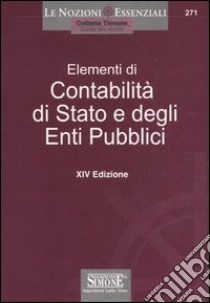 Elementi di contabilità di Stato e degli enti pubblici libro