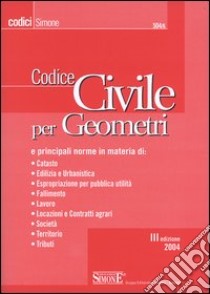 Codice civile per geometri libro