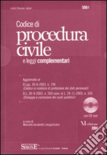 Codice di procedura civile e leggi complementari. Con CD-ROM libro