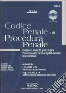 Codice penale e di procedura penale. Con CD-ROM libro