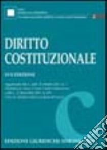 Diritto costituzionale libro