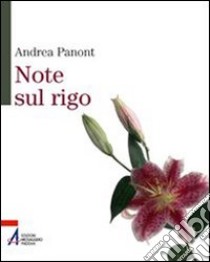 Note sul rigo libro di Panont Andrea