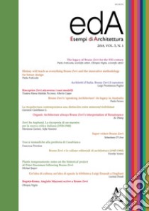 EDA. Esempi di architettura 2018. International journal of architecture and engineering (2018). Vol. 5 libro di Niglio O. (cur.); Ardizzola P. (cur.)