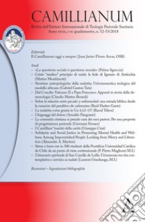 Camillianum. Rivista dell'Istituto internazionale di Teologia Pastorale Sanitaria (2018). Vol. 52-53 libro