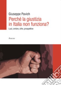 Perché la giustizia in Italia non funziona? Luci, ombre, cifre, prospettive libro di Pavich Giuseppe