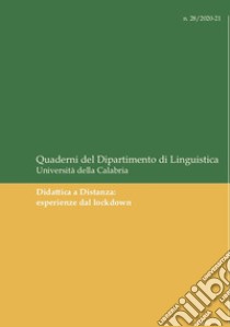 Didattica a distanza: esperienze dal lockdown libro di Caruso Assunta