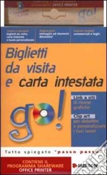 Biglietti da visita e carta intestata. CD-ROM libro