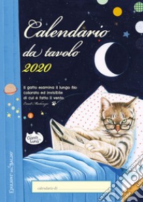 Gatto e la luna. Calendario da tavolo 2020 (Il) libro di Giommoni Sara