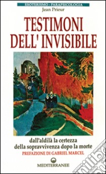 Testimoni dell'invisibile libro di Prieur Jean