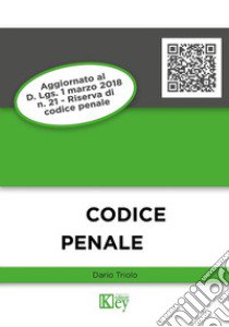 Codice penale libro di Triolo Dario Primo