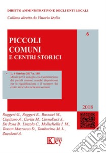 Piccoli comuni e centri storici libro