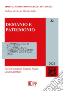 Demanio e patrimonio libro di Centofanti Paolo; Zambelli Chiara; Natali Virginia