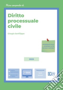 Diritto processuale civile libro di Sanfilippo Giorgio Ariele