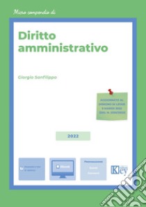 Micro compendio di diritto amministrativo libro di Sanfilippo Giorgio Ariele