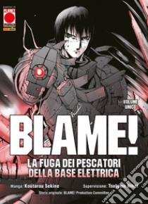 Blame! La fuga dei pescatori della base elettrica libro di Sekine Koutarou; Nihei Tsutomu