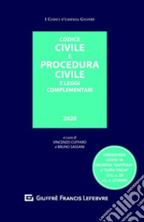 Codice civile e procedura civile e leggi complementari libro di Cuffaro V. (cur.); Sassani B. N. (cur.)