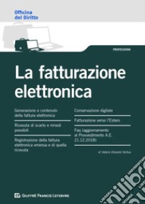 La fatturazione elettronica libro di Vertua Valerio Edorardo