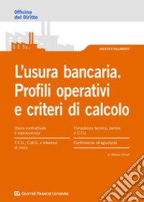 L'usura bancaria. Profili operativi e criteri di calcolo libro di Chiodi Stefano