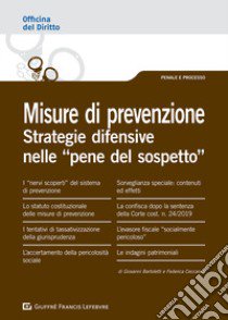 Misure di prevenzione libro di Bartoletti Giovanni; Ceccaroni Federica