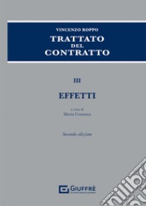 Trattato del contratto libro di Costanza M. (cur.)