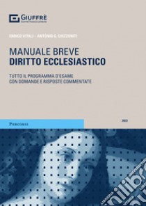 Diritto ecclesiastico libro di Vitali Enrico Gustavo; Chizzoniti Antonio Giuseppe