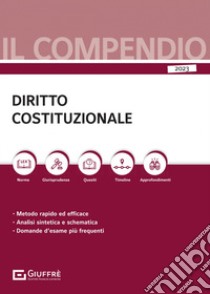 Compendio di diritto costituzionale libro di Filippini A. (cur.)