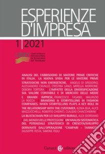 Esperienze d'impresa 1/2021 (2021). Vol. 1 libro