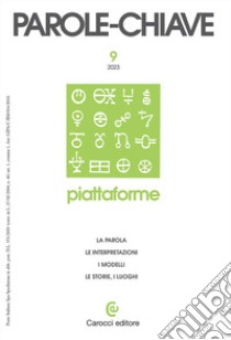 Parolechiave (2023). Vol. 1: Piattaforme libro