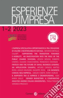 Esperienze d'impresa (2023). Vol. 1-2 libro