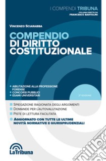 Compendio di diritto costituzionale libro di Sciarabba Vincenzo