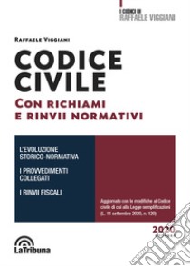 Codice civile con richiami e rinvii sistematici libro di Viggiani Raffaele