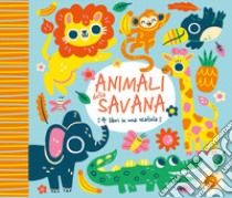 Animali della savana. 4 libri in una scatola. Ediz. a colori libro di Doyle Lizzy