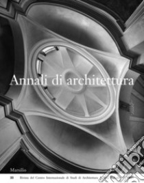 Annali di architettura (2021). Vol. 33 libro