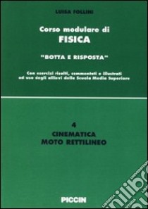 Cinematica. Moto relativo libro di Follini Luisa