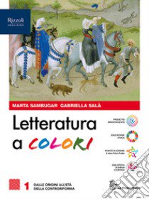 LETTERAT A COLORI  VOLUME 1 CON DIVINA COMMEDIA libro di SAMBUGAR  