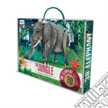 The jungle. The elephant 3D. Con gadget libro di Tomè Ester; Borgo Alberto