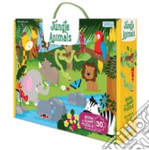 Jungle animals. Ediz. a colori. Con puzzle libro di Manuzzato Valentina